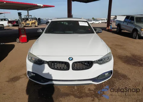 2018 BMW 430I z USA, uszkodzony, nr VIN WBA4W3C51JAC97204